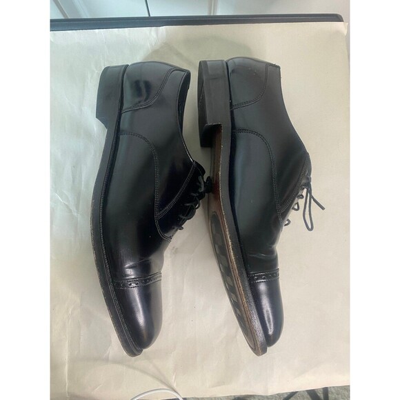 Florsheim black lace up oxford shoes - Picture 3 of 7